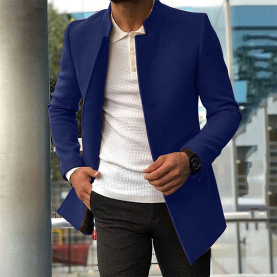 Andrew | Men's Slim Fit Casual Long Jacket 2