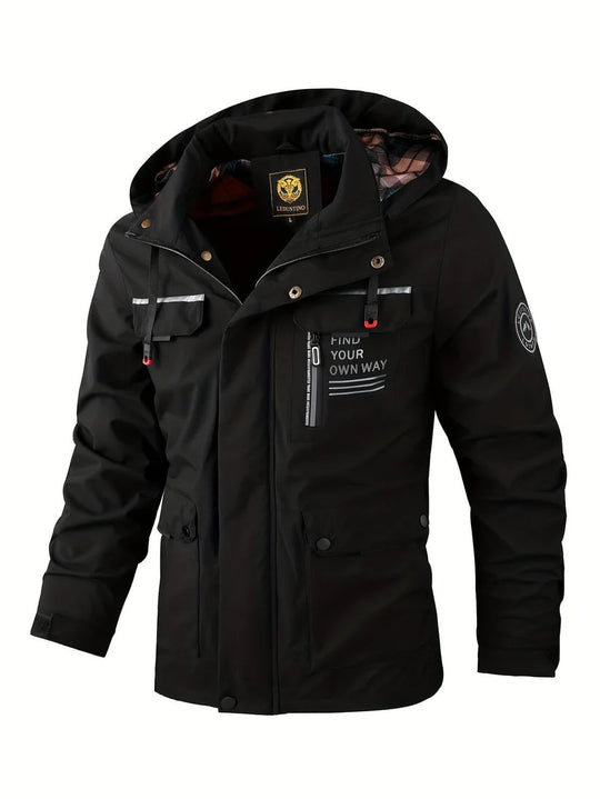 Angelica | Men’s Waterproof Winter Jacket with Hood 3