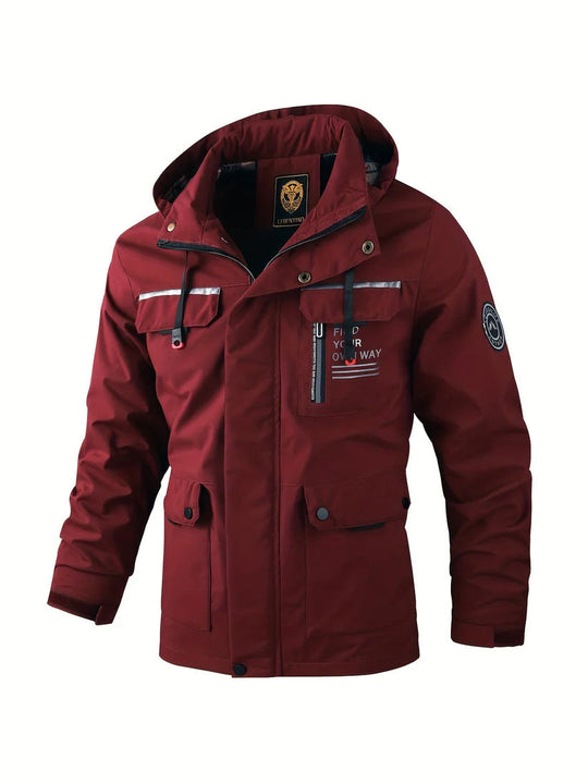 Angelica | Men’s Waterproof Winter Jacket with Hood 4