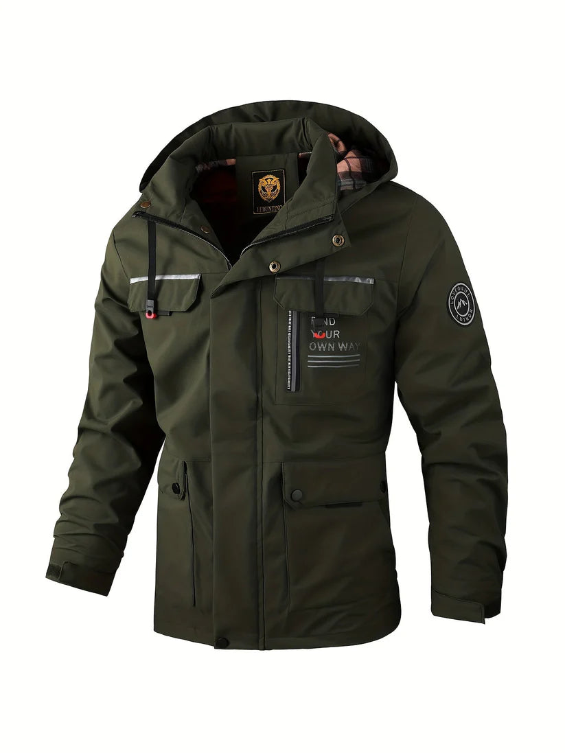 Angelica | Men’s Waterproof Winter Jacket with Hood 6