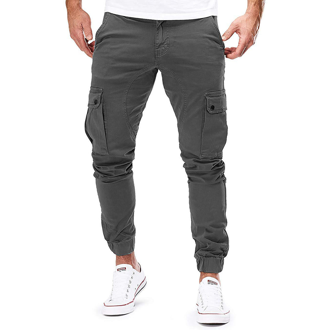 Benjamin | Men’s Casual Cargo Trousers with Pockets 0