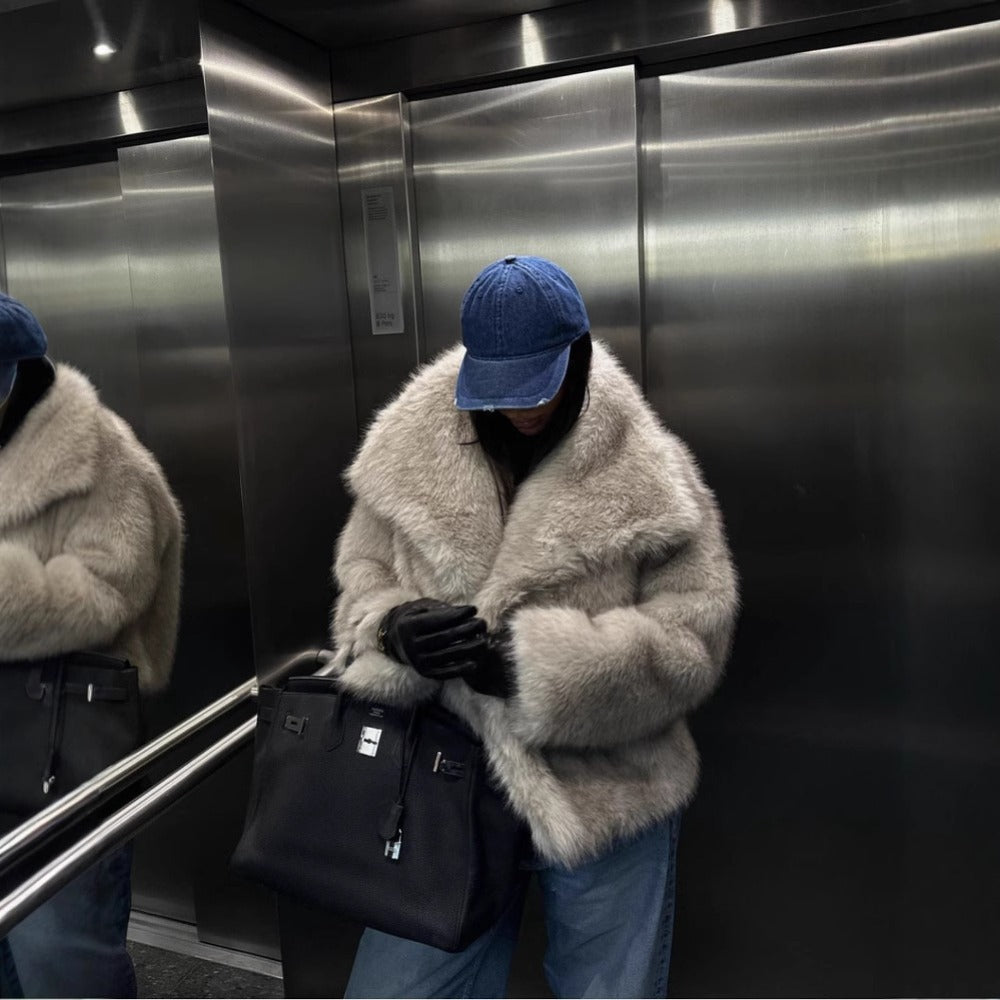 Bethany | Women’s Oversized Faux Fur Winter Fashion Coat 1