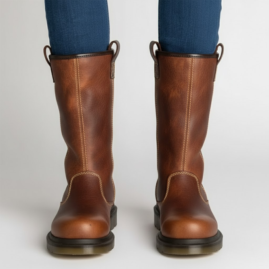Bradley | Lined Leather Boots Winter Warm Work Style 0