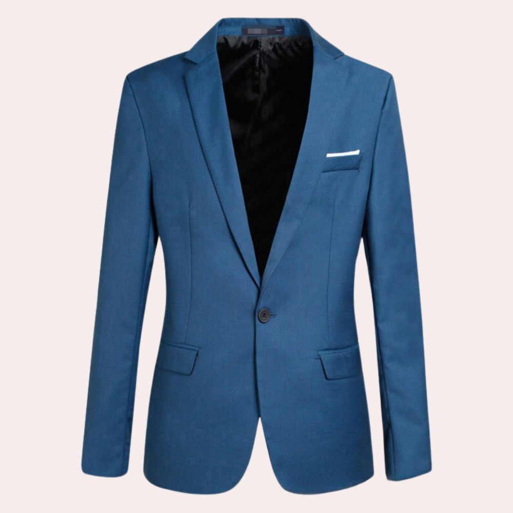 Brandon | Men’s One-Button Tailored Formal Blazer 1