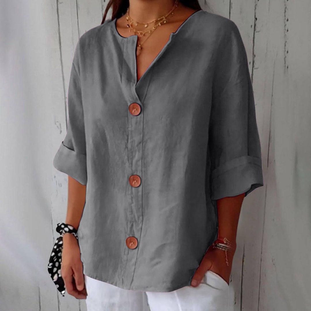 Brianna™ | Button-Front Blouse 9