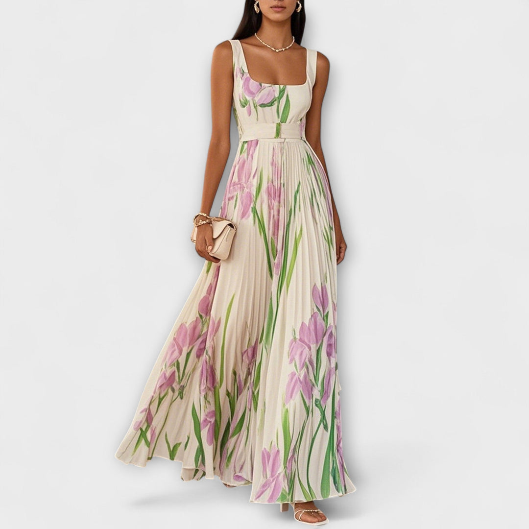 Camila | Floral Maxi Dress 0