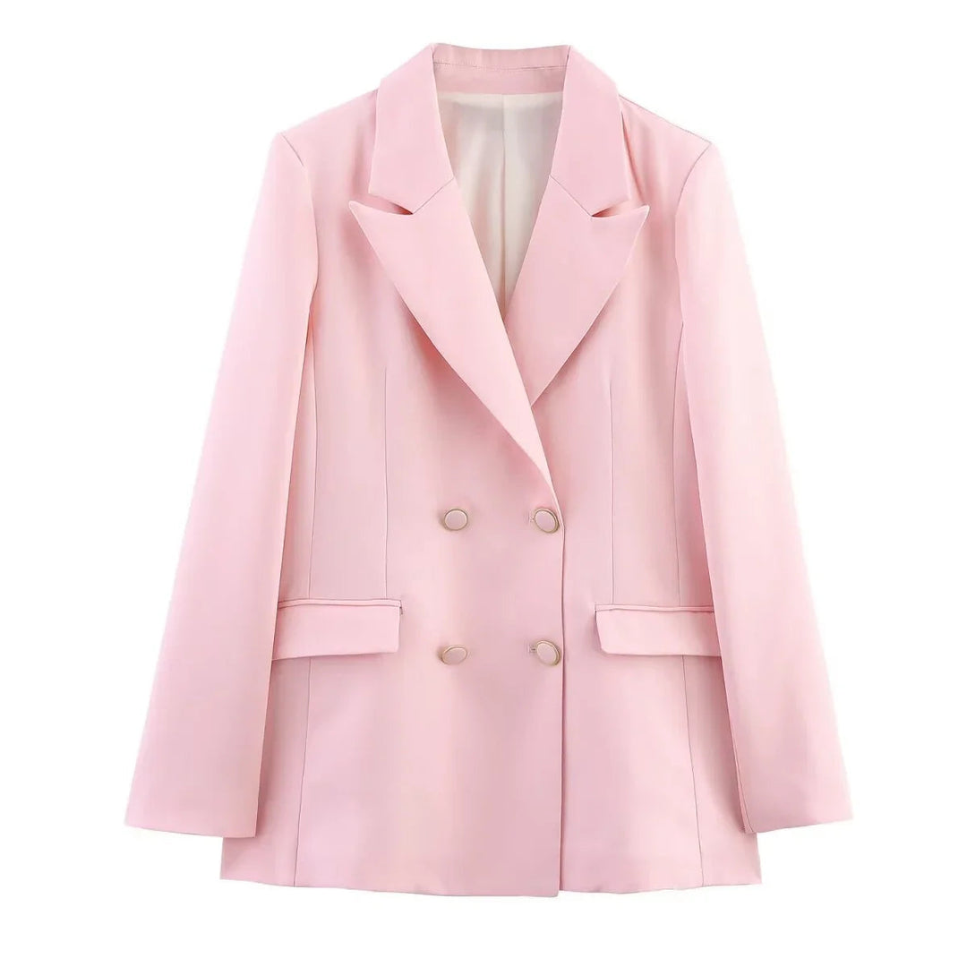 Caroline | Chic Formal Suit Set with Tailored Long Blazer for Women 4