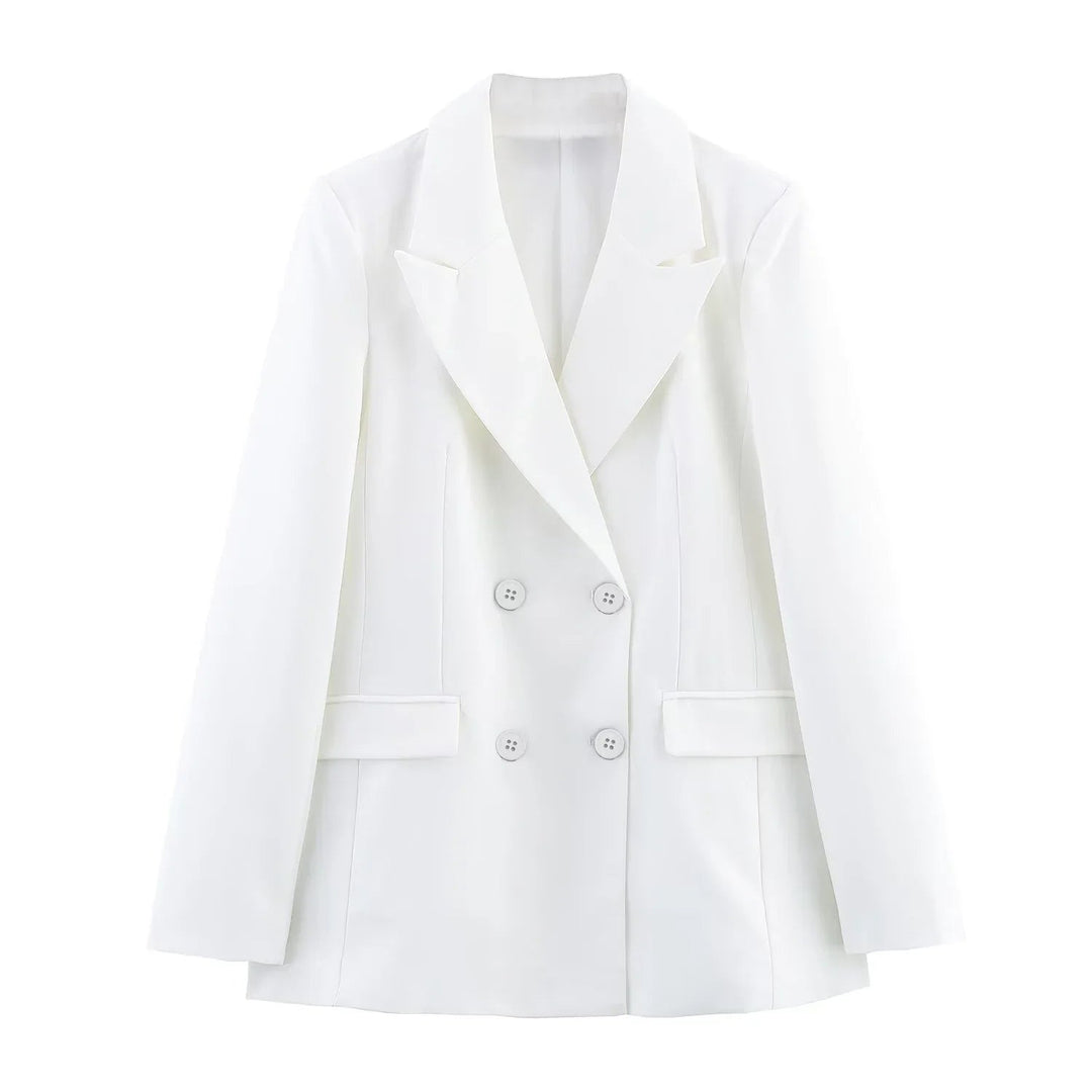 Caroline | Chic Formal Suit Set with Tailored Long Blazer for Women 6