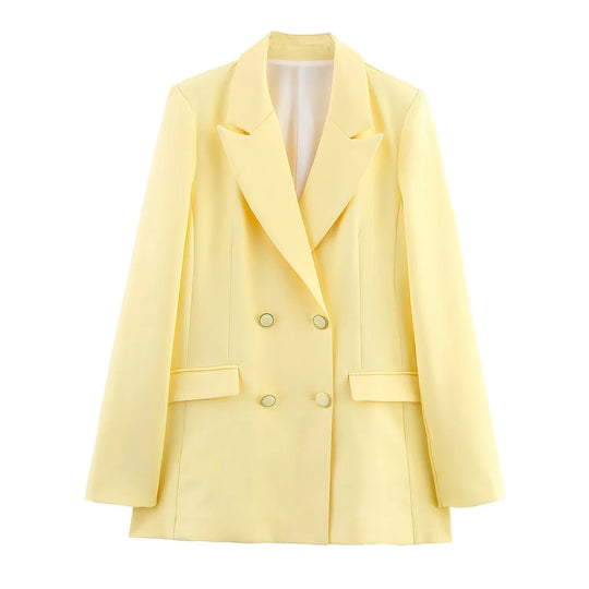 Caroline | Chic Formal Suit Set with Tailored Long Blazer for Women 7