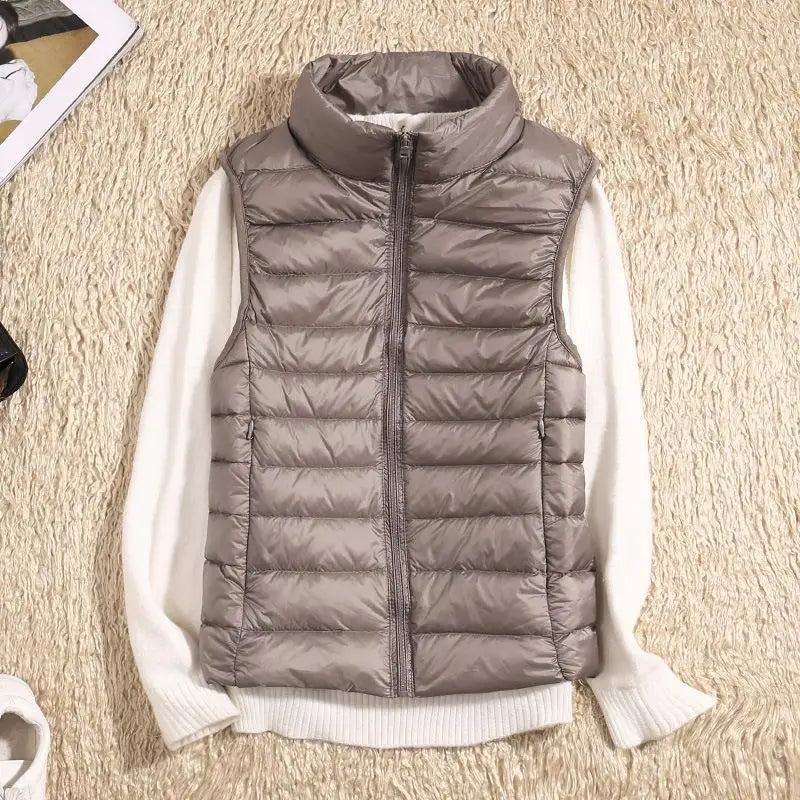 Catherine | Women’s Cozy Warm Sleeveless Winter Puffer Vest 11