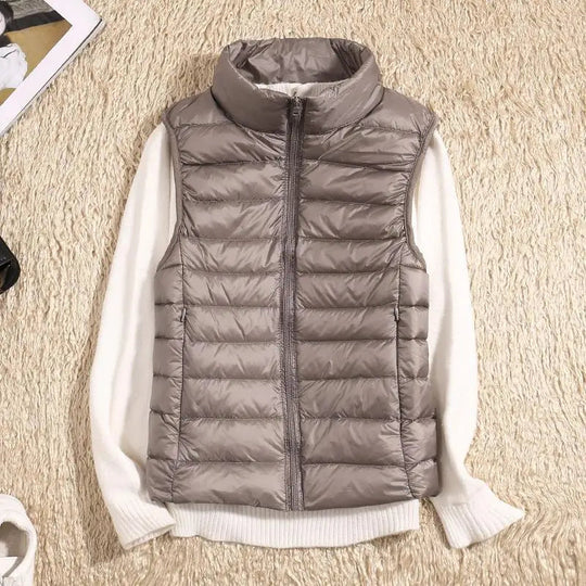 Catherine | Women’s Cozy Warm Sleeveless Winter Puffer Vest 11