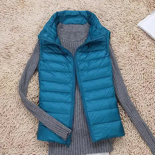 Catherine | Women’s Cozy Warm Sleeveless Winter Puffer Vest 2