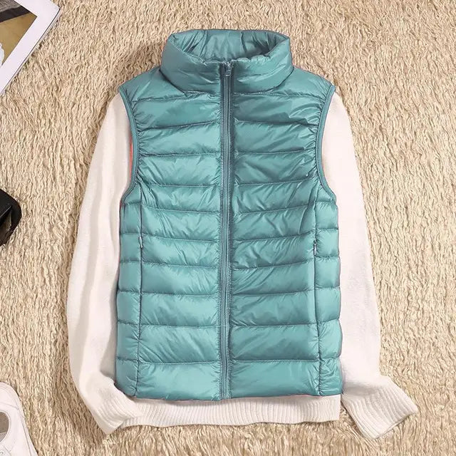 Catherine | Women’s Cozy Warm Sleeveless Winter Puffer Vest 3