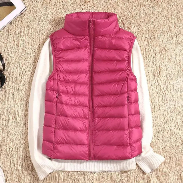 Catherine | Women’s Cozy Warm Sleeveless Winter Puffer Vest 8