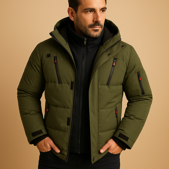 Chris | Men’s Hooded Heavy-Duty Winter Jackets 4