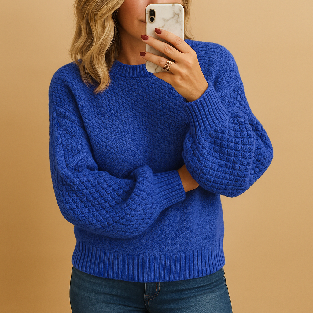 Cozy Cable Knit Sweater for Women – Warm Winter Fashion Essential 1