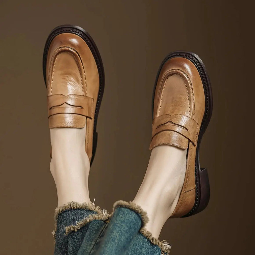 Diana | Classic Women’s Leather T-Strap Shoes 1