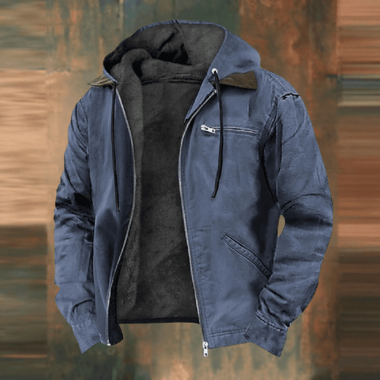 Elliot | Men’s Hooded Zip-Up Winter Casual Jacket 2