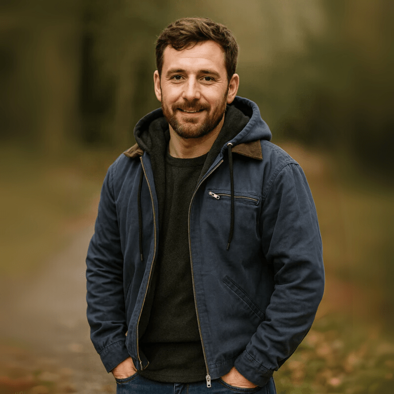 Elliot | Men’s Hooded Zip-Up Winter Casual Jacket 3