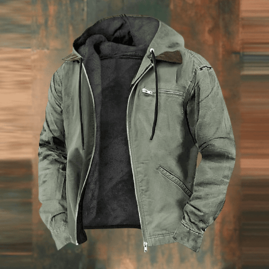 Elliot | Men’s Hooded Zip-Up Winter Casual Jacket 6