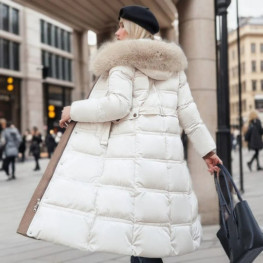 Florence | Women’s High-Collar Long Puffer Winter Coat 2
