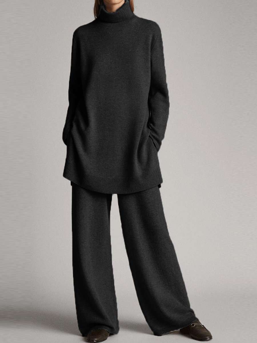 Grace | Women’s High Neck Two Piece Lounge Set 0