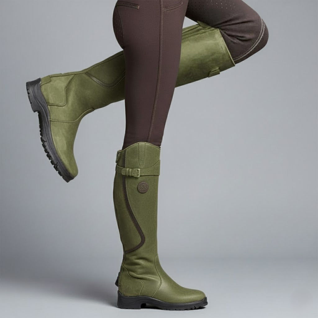 Hannah | Premium Orthopaedic Outdoor Riding Leather Boots 9