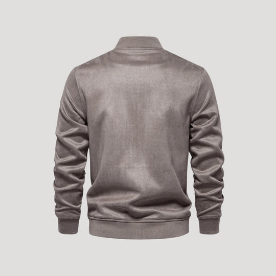 Henry | Men’s Casual Snap Button Bomber Jacket 2