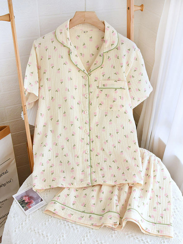 Holly | Women’s Cozy Button Down Lounge Pajama Set 1