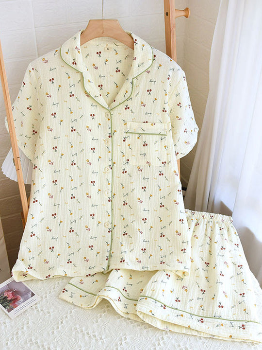 Holly | Women’s Cozy Button Down Lounge Pajama Set 2