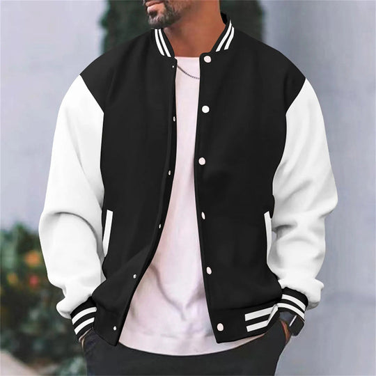 Jacob | Men's Casual Bomber Jacket with Zipper Closure 0
