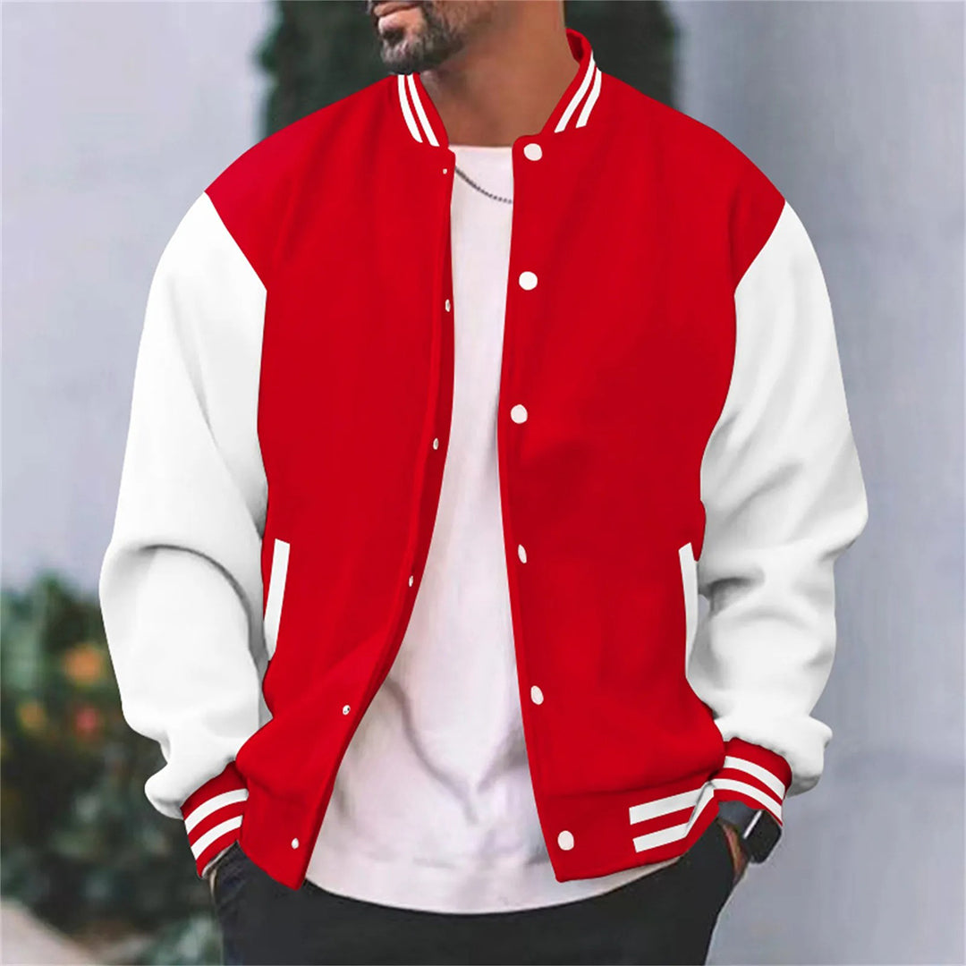 Jacob | Men's Casual Bomber Jacket with Zipper Closure 2