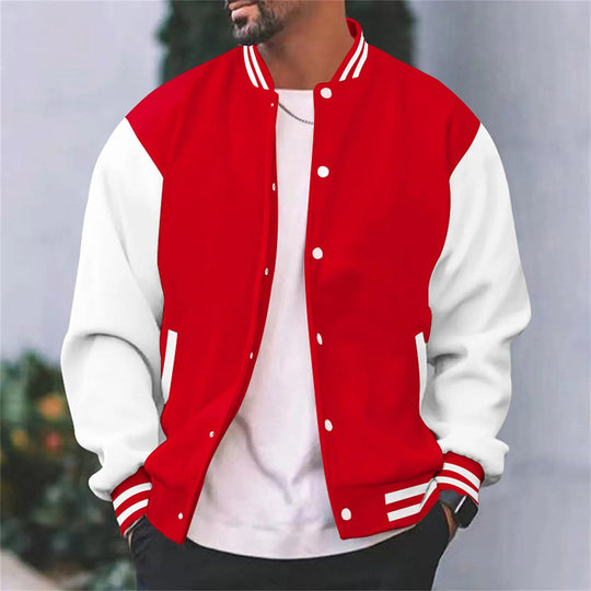 Jacob | Men's Casual Bomber Jacket with Zipper Closure 2