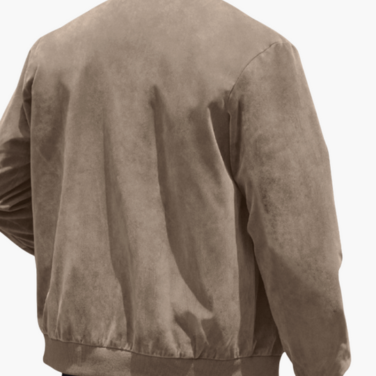 Jacob | Men’s Relaxed Fit Zip Closure Bomber Jacket 2