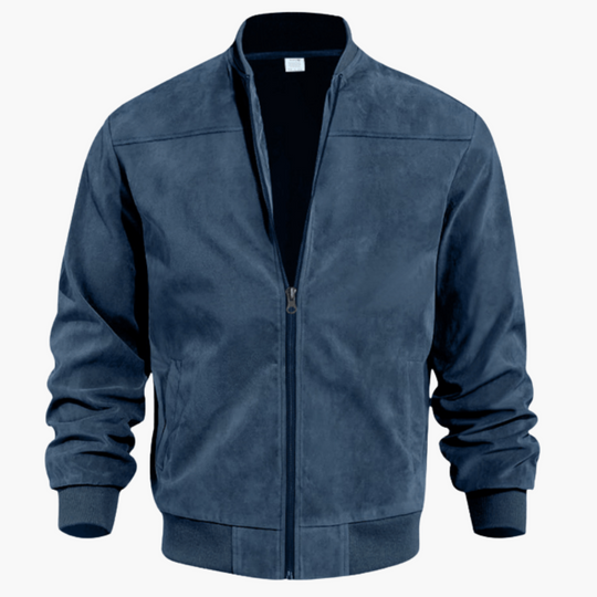 Jacob | Men’s Relaxed Fit Zip Closure Bomber Jacket 6