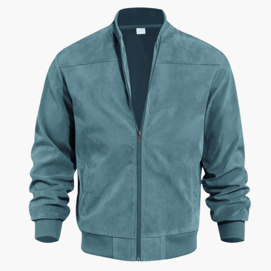 Jacob | Men’s Relaxed Fit Zip Closure Bomber Jacket 9