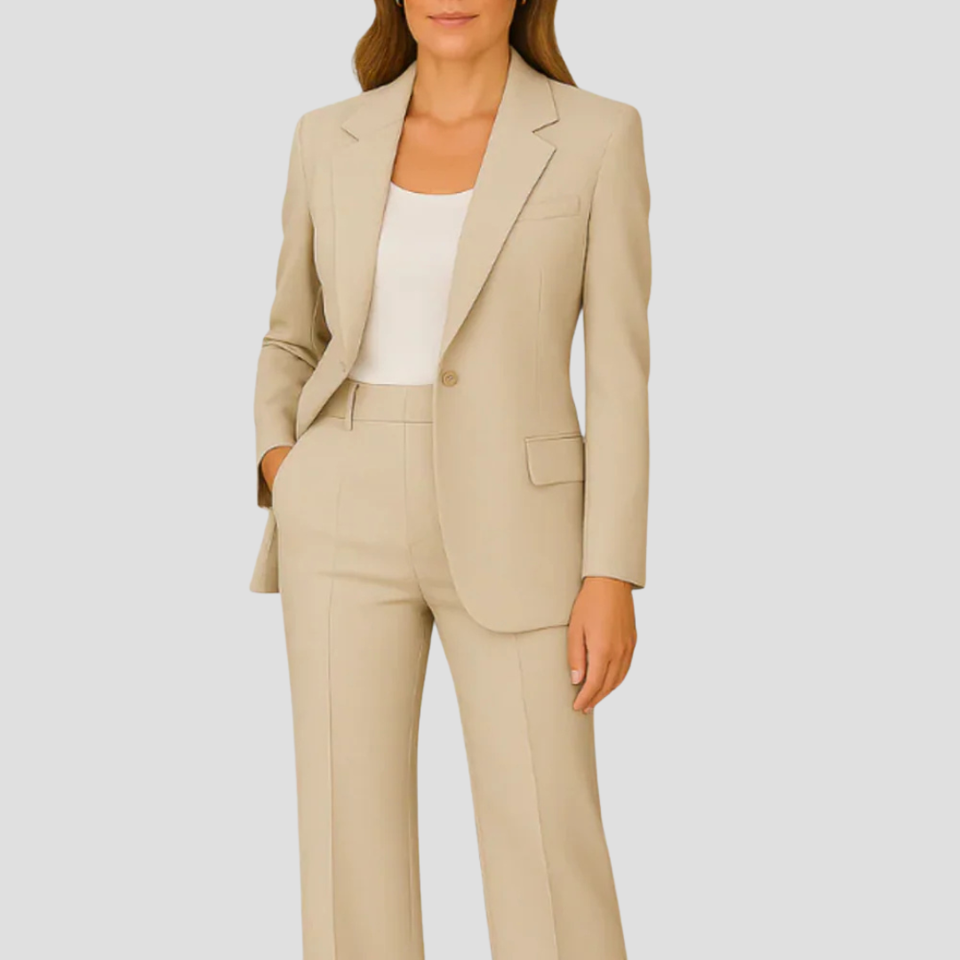 Jasmine | Women Tailored Suit Sets With Long Blazer Design 6