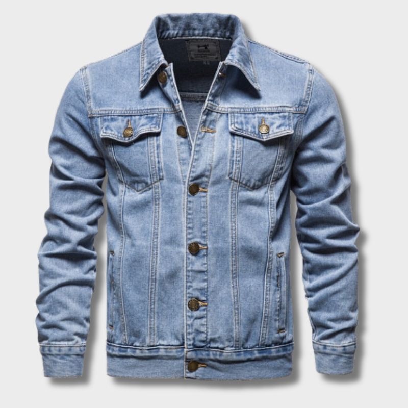 Jason | Men’s Modern Slim Fit Casual Denim Jacket 1