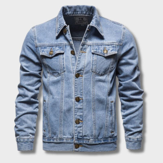 Jason | Men’s Modern Slim Fit Casual Denim Jacket 1