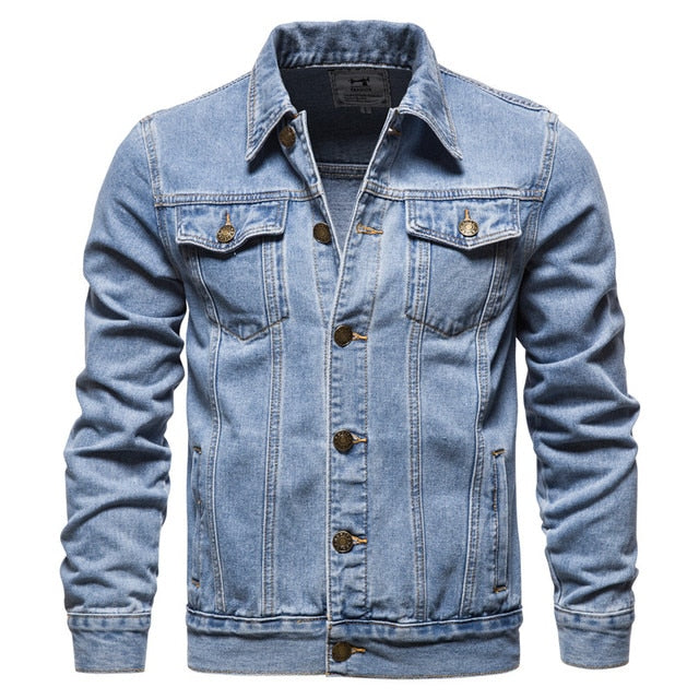 Jason | Men’s Modern Slim Fit Casual Denim Jacket 4