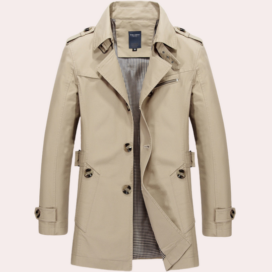 Jason | Men’s Stylish Trench Coat for Winter 3