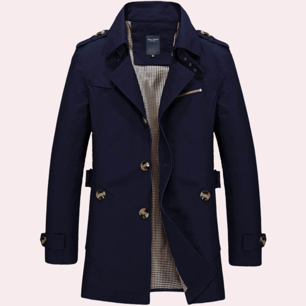 Jason | Men’s Stylish Trench Coat for Winter 5