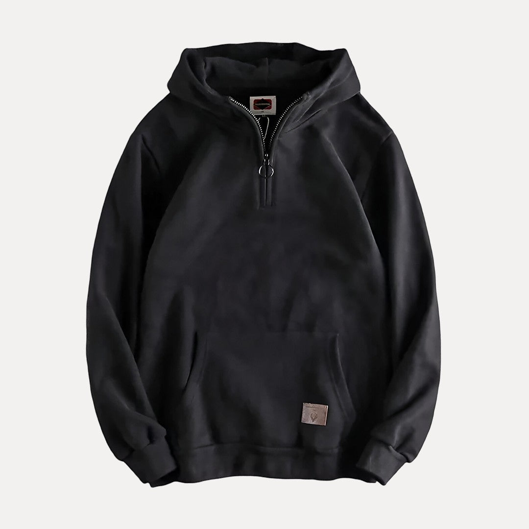Jason | Men’s Winter Half-Zip Casual Pullover Style Hoodie 2