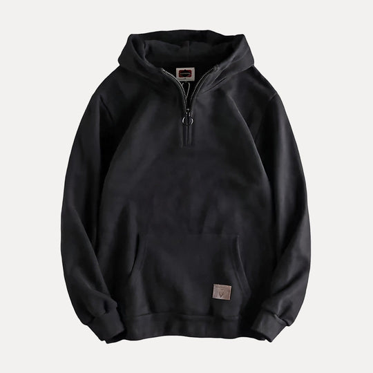 Jason | Men’s Winter Half-Zip Casual Pullover Style Hoodie 2