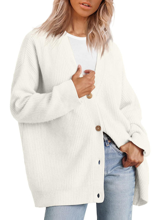Katie | Women’s Relaxed Fit Long Sleeve Knit Cardigan 6
