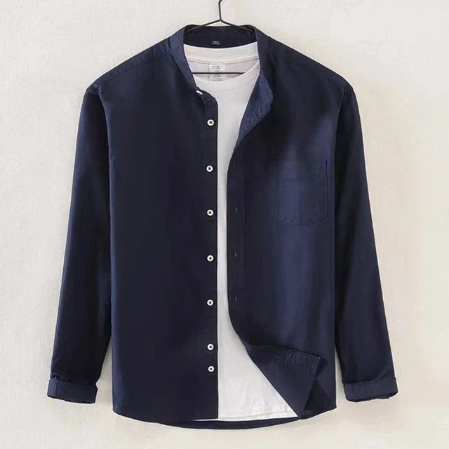 High Collar Shirt for Men