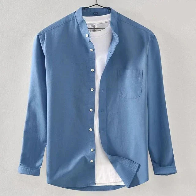 High Collar Shirt for Men