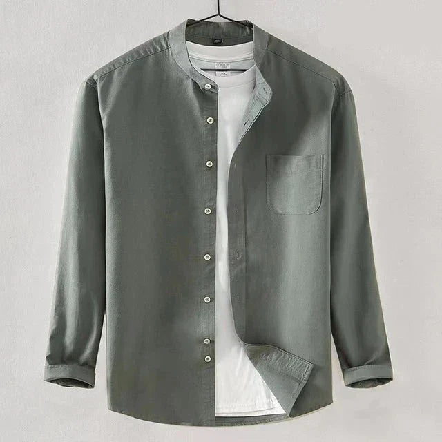 High Collar Shirt for Men