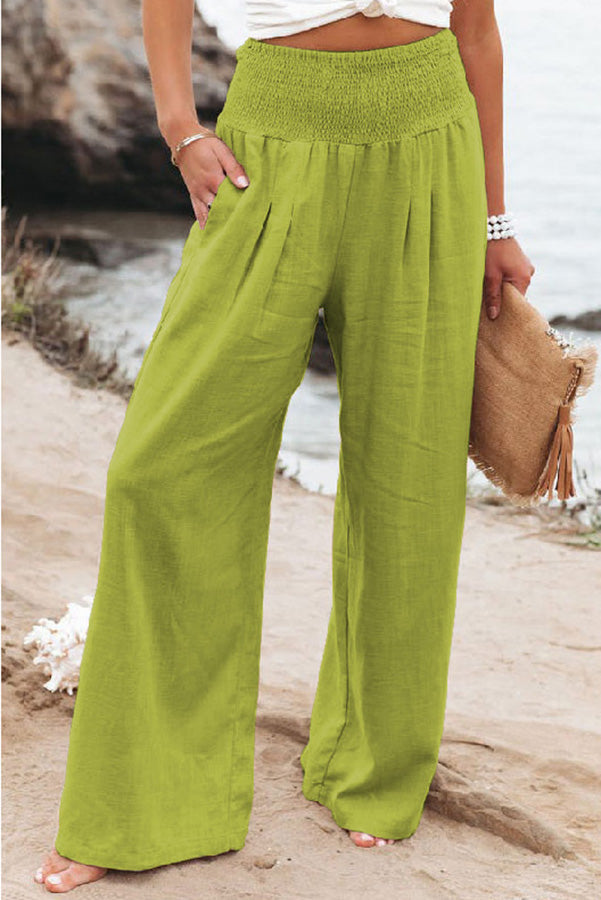 Lauren | Women’s Casual High-Waist Wide-Leg Trousers 2