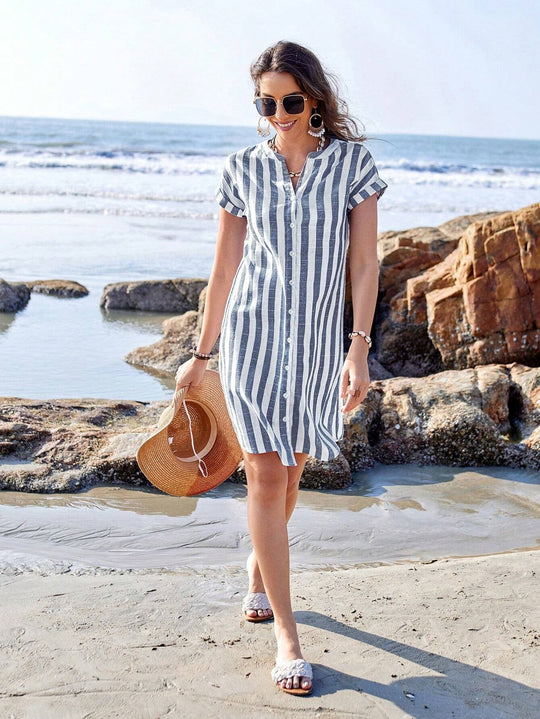 Leila | Summer Striped Dress 1